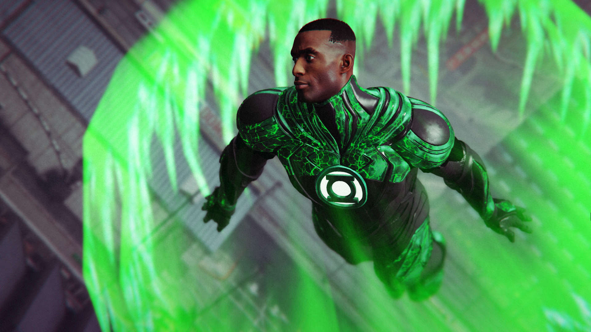 Green Lantern (SSKTJL) Pack – W/ animated props!