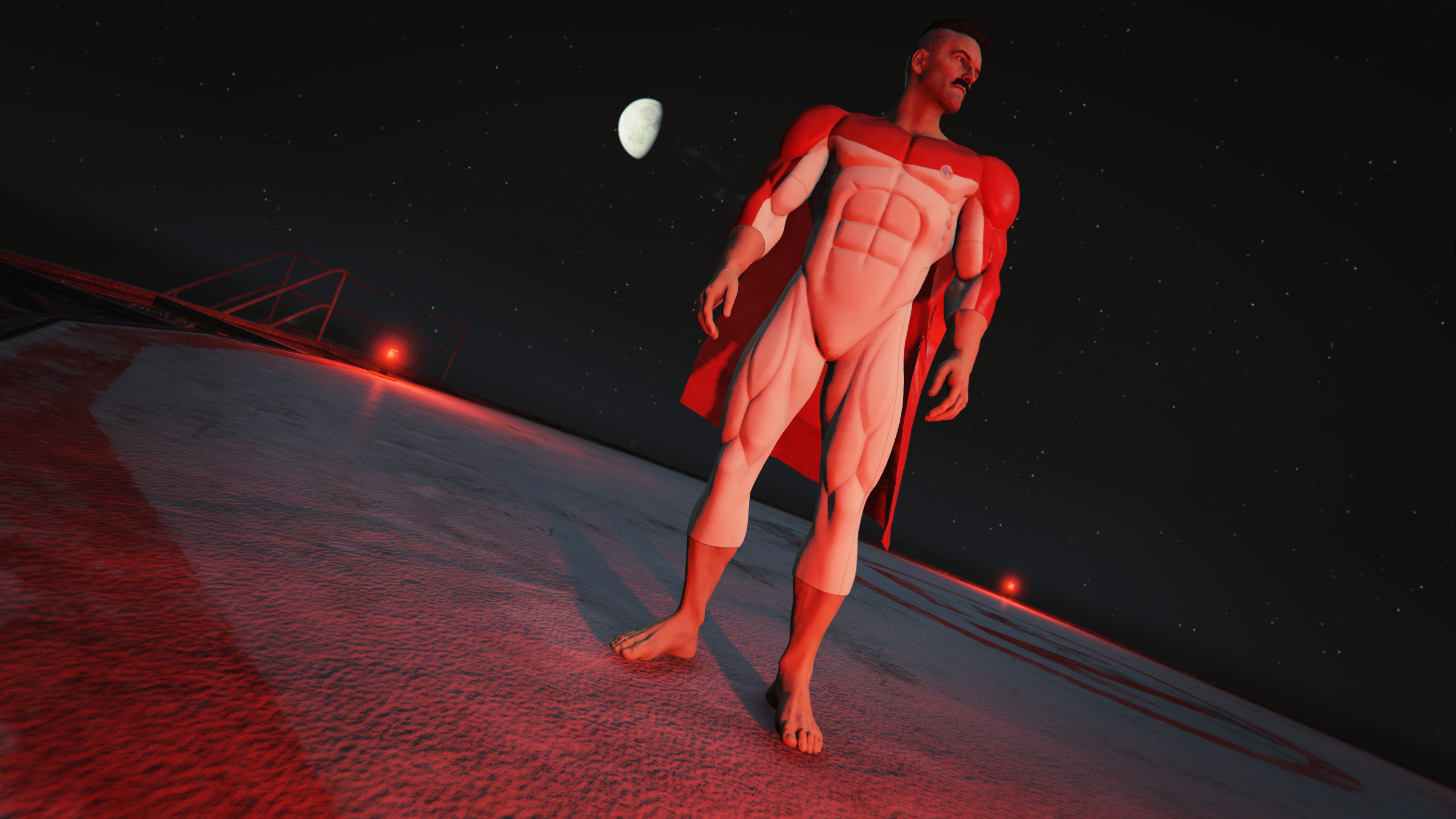 Omni-Man COP Show/Comics Version!